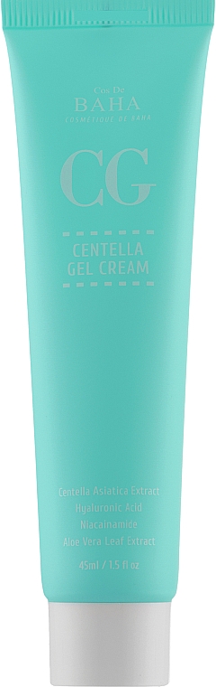 Гель-крем для обличчя з центелою - Cos De BAHA Centella Gel Cream — фото N1