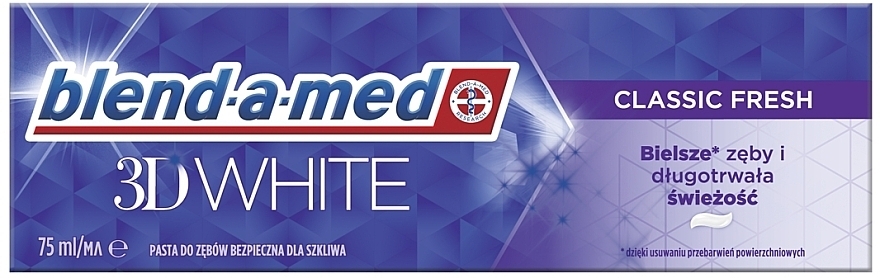 Зубная паста "Трехмерное отбеливание" - Blend-A-Med 3D White Toothpaste — фото N2