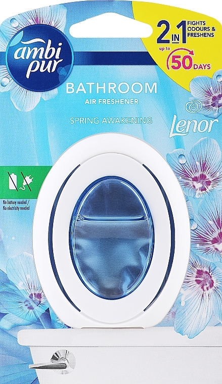 Ароматизатор для ванни - Ambi Pur Bathroom Air Freshner Spring Awakening — фото N1