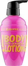 Парфумерія, косметика Лосьйон для тіла "Гострі відчуття" - Mades Cosmetics Recipes Spicy Sensation Body Lotion