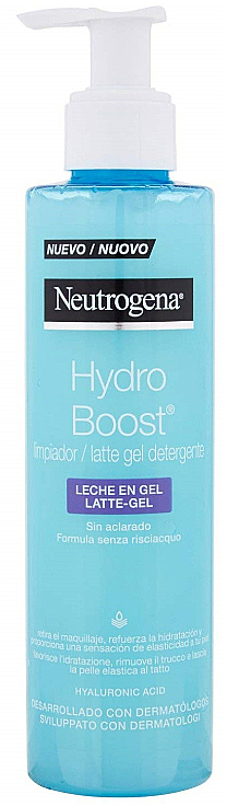 Молочко очищувальне для обличчя - Neutrogena Cleansing Lotion Neutrogena Hydro Boost Gel — фото N1