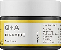 Духи, Парфюмерия, косметика Дневной крем для лица - Q+A Ceramide Barrier Defense Face Cream 