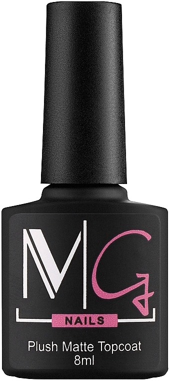 Матове фінішне покриття - MG Nails Plush Matte Top Coat