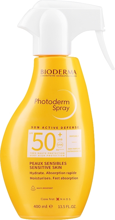 Солнцезащитный спрей для тела и лица - Bioderma Photoderm Photoderm Max Spray SPF 50+ — фото N3