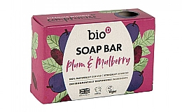 Парфумерія, косметика Мило «Слива та шовковиця» - Bio-D Plum & Mulberry Soap Bar