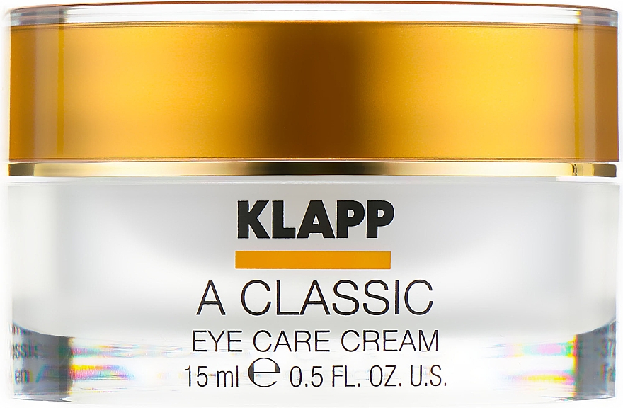 Крем для повік "Вітамін А" - Klapp A Classic Eye Care Cream