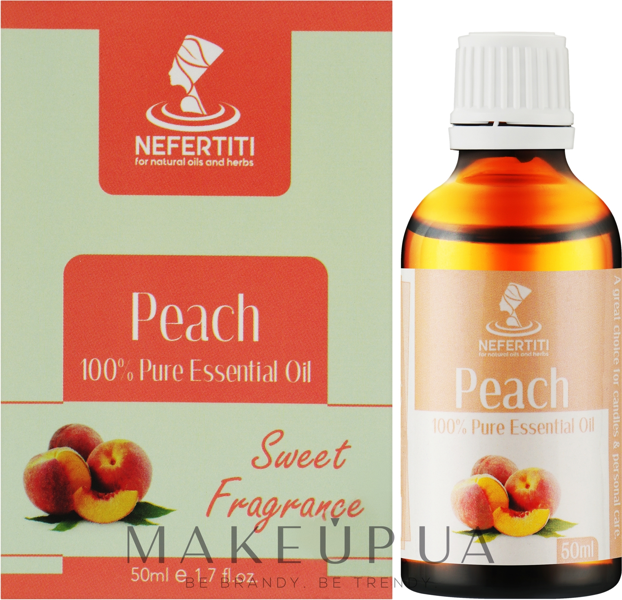Эфирное масло персика - Nefertiti Peach 100% Pure Essential Oil — фото 50ml