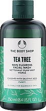 Гель для вмивання обличчя "Чайне дерево" - The Body Shop Tea Tree Skin Clearing Facial Wash 91% Natural Origin — фото N4