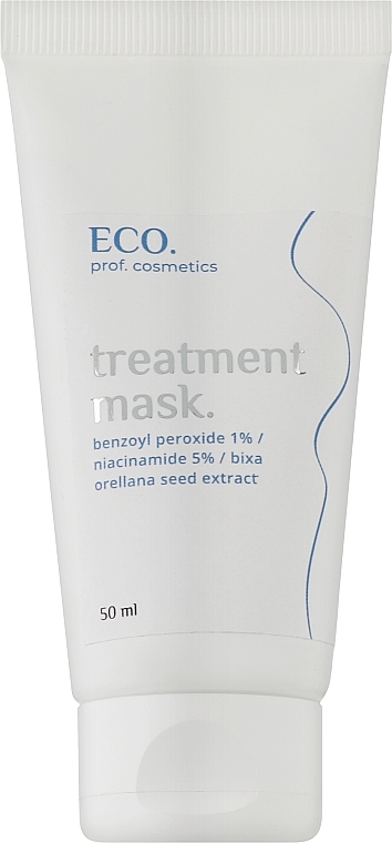 Маска для проблемной кожи с высыпаниями - Eco.prof.cosmetics Treatment Mask