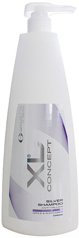 Шампунь для светлых и седых волос - Grazette XL Concept Silver Shampoo — фото N2