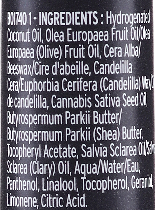 Бальзам для губ з олією насіння коноплі - The Body Shop Hemp Heavy Duty Lip Care — фото N3