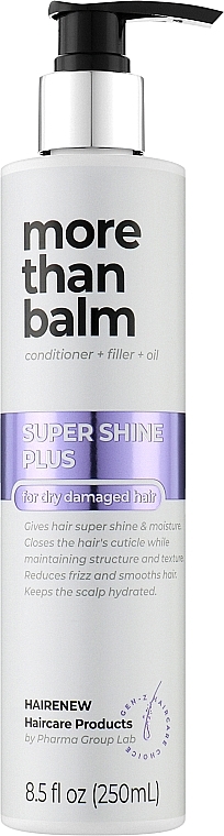 Бальзам для волос "100% зеркальный блеск" - Hairenew Super Shine Plus Balm Hair — фото N2