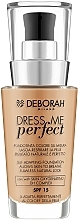Тональная основа для лица - Deborah Dress Me Perfect Foundation SPF15 — фото N1
