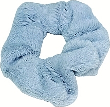 Парфумерія, косметика Резинка для волосся "Puffy", сіро-блакитна - Yeye