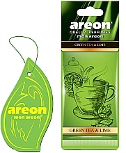 Духи, Парфюмерия, косметика Ароматизатор для автомобиля "Зеленый чай и лайм" - Areon Mon Green Tea & Lime