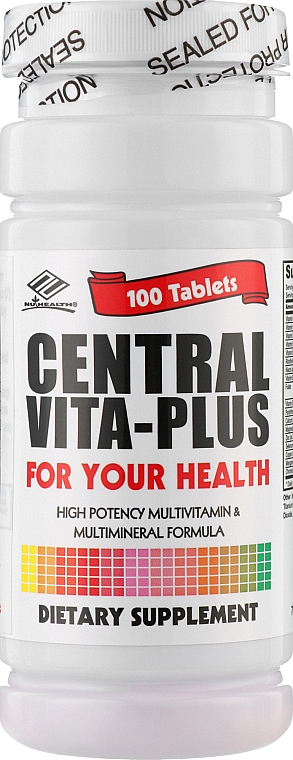 Пищевая добавка "Central Vita Plus ", 100 таблеток - NCB — фото N1
