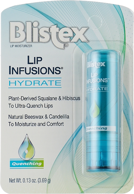 Зволожувальний бальзам для губ - Blistex Lip Infusions Hydrate — фото N1