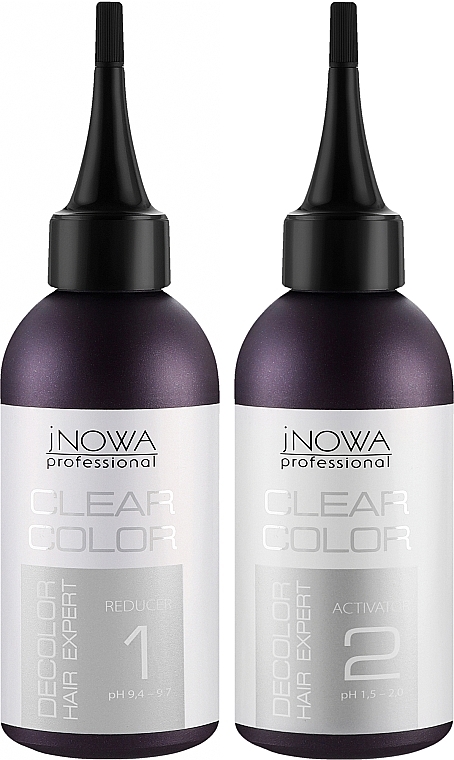 Средство для профессионального удаления стойкой краски с волос - jNOWA Professional Decolor Hair Expert ClearColor — фото N2