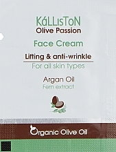 Духи, Парфюмерия, косметика Антивозрастной крем для лица - Kalliston Lifting & Anti-Wrinkle Face Cream (пробник)
