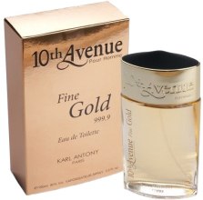 Karl Antony 10th Avenue Fine Gold Pour Homme - Туалетная вода — фото N1