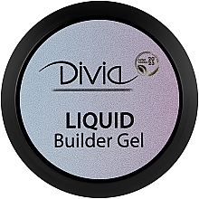 Гель для нарощування нігтів - Divia Liquid Builder Gel Clear — фото N6