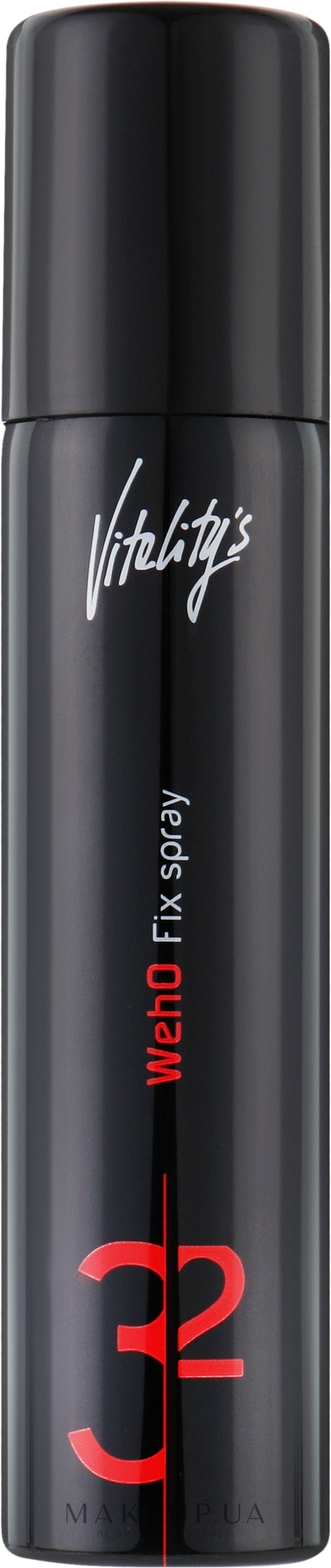 Лак-спрей сильной фиксации с УФ фильтром - Vitality's Weho Fix Spray — фото 90ml