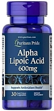 Альфа-липоевая кислота - Puritan's Pride Alpha Lipoic 600mg — фото N1