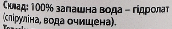 Тоник-гидролат "Спирулина" - Bioactive Universe Biotonik Hydrolyte — фото N3