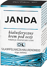 Парфумерія, косметика Крем для шкіри навколо очей - Janda Hyalusferic Eye Cream