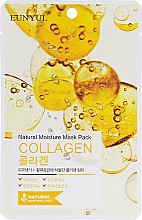 Парфумерія, косметика Зволожувальна тканинна маска з колагеном - Eunyul Natural Moisture Mask Pack Collagen