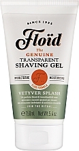 Парфумерія, косметика Прозорий гель для гоління - Floid Vetyver Splash Shaving Gel