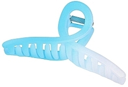 Парфумерія, косметика Заколка для волосся SP148, XL, блакитна - Ecarla
