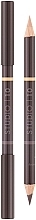 Духи, Парфюмерия, косметика Лифтинговый двусторонний карандаш для бровей - Studio 10 Brow Lift Perfecting Liner