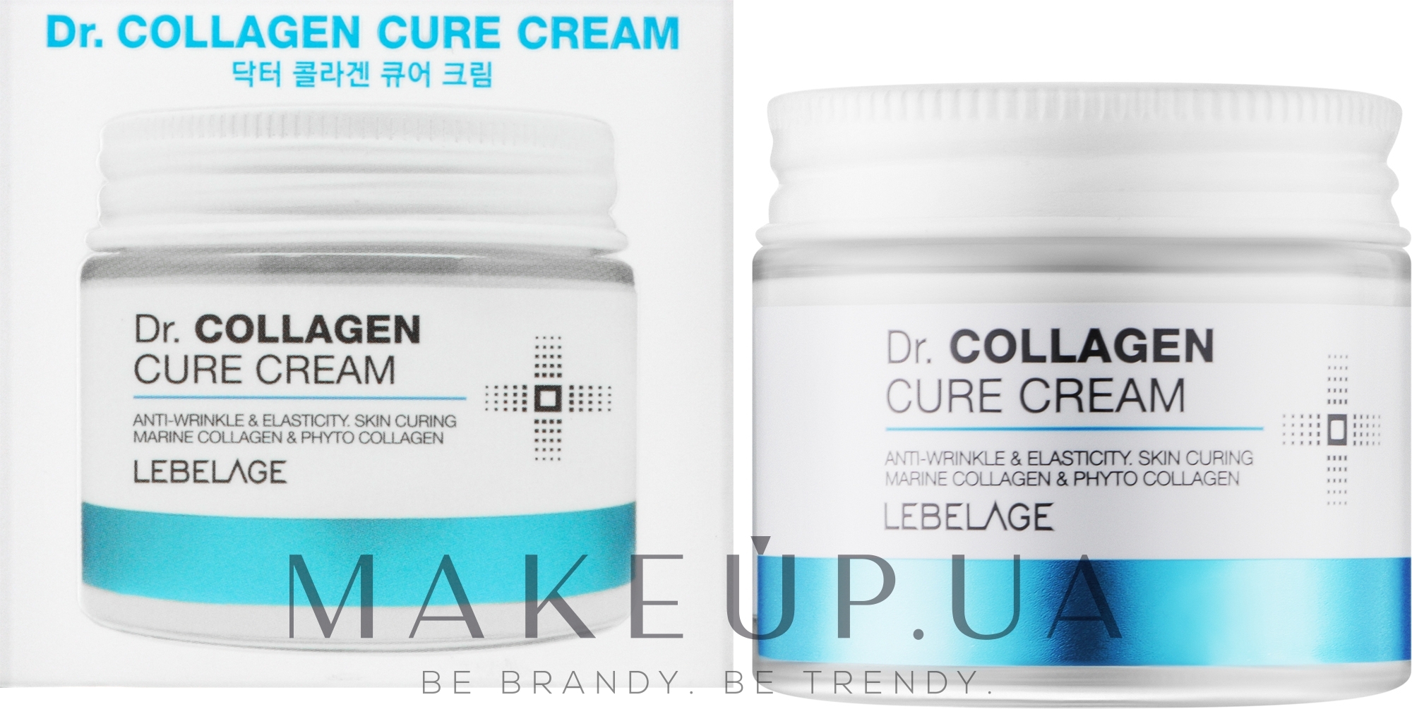 Крем для обличчя з колагеном - Lebelage Dr. Collagen Cure Cream — фото 70ml
