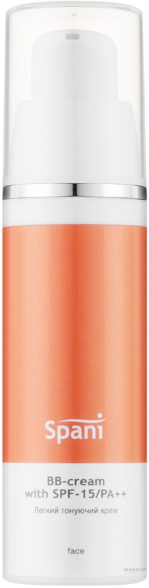 BB-крем с легким тонирующим эффектом - Spani BB-Cream With SPF-15/PA++ — фото 30ml