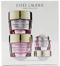 Духи, Парфюмерия, косметика Набор - Estee Lauder Resilience Multi Effect Firming Skin Care Gift Set (cr/2х50ml + eye/cr/15ml)