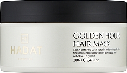 Парфумерія, косметика Інтенсивна відновлювальна маска - Hadat Cosmetics Golden Hour Hair Mask