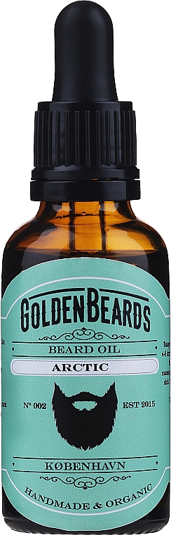 Олія для бороди "Arctic" - Golden Beards Beard Oil — фото N1