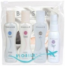 Парфумерія, косметика Міні-набір - BioSilk Summer Travel Set (shm/50ml + cond/50ml + silk/50ml + spray/15ml)