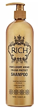 Шампунь для зашиты цвета волос - Rich Pure Luxury Argan Colour Protect Shampoo — фото N3