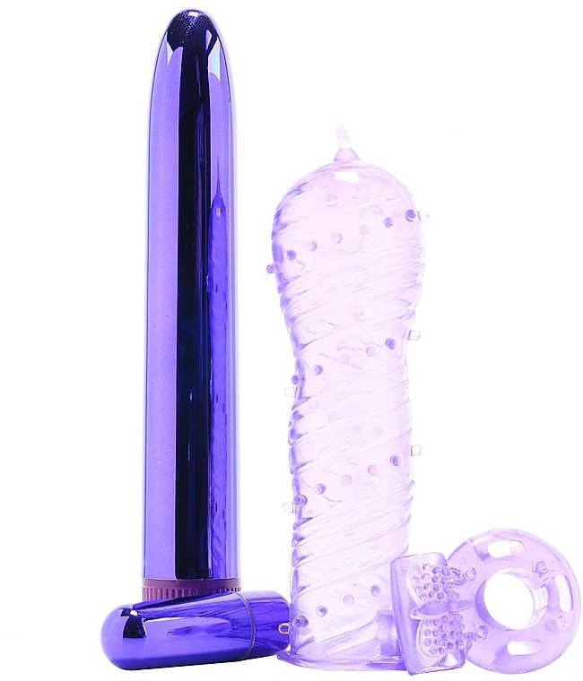 Набор для пар, фиолетовый - Pipedream Ultimate Pleasure Couples Purple — фото N3