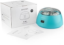 Воскоплав баночный SL-500 Aquamarine на 100W и 500 мл, аквамарин - SMOOTH Wax Warmer — фото N3