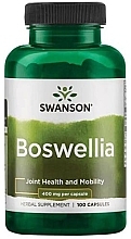 Парфумерія, косметика Харчова добавка - Swanson Boswellia 100 капсул, 400 мг