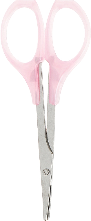 Безопасные маникюрные ножницы, 412405, розовые - Beauty Line — фото N1