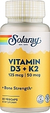 Духи, Парфюмерия, косметика Пищевая добавка "Витамин D3 + K2" - Solaray Vitamin D3 + K2 5000IU