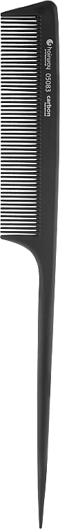 Гребінець карбоновий з хвостиком, 225 мм - Hairway Carbon Advanced — фото N1