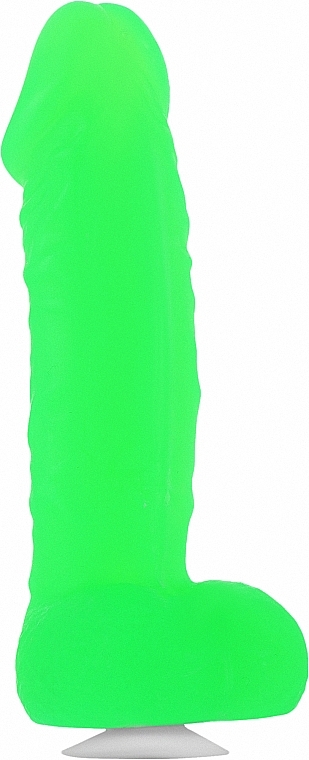 Мыло пикантной формы с присоской, зеленое - Pure Bliss Big Green — фото N1