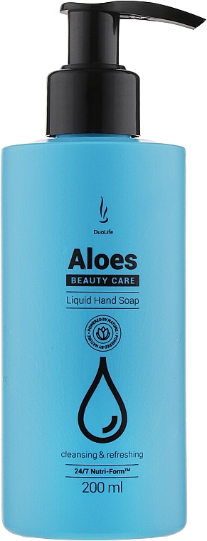 Жидкое мыло для рук - DuoLife Beauty Care Aloes Liquid Hand Soap — фото N1