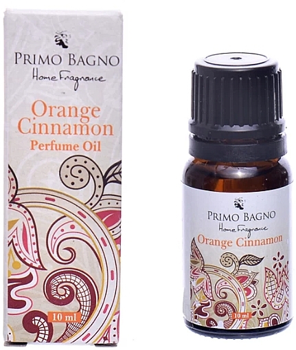 Ароматична олія "Orange Cinnamon" - Primo Bagno Home Fragrance Perfume Oil — фото N1