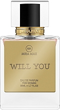 Духи, Парфюмерия, косметика Mira Max Will You - Парфюмированная вода 